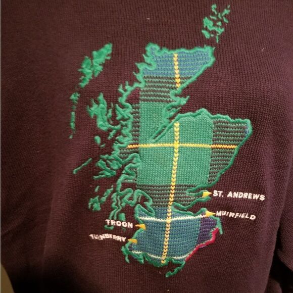 VINTAGE PRINGLE OF SCOTLAND SWEATER SIZE LARGE (shd) - Picture 2 of 5